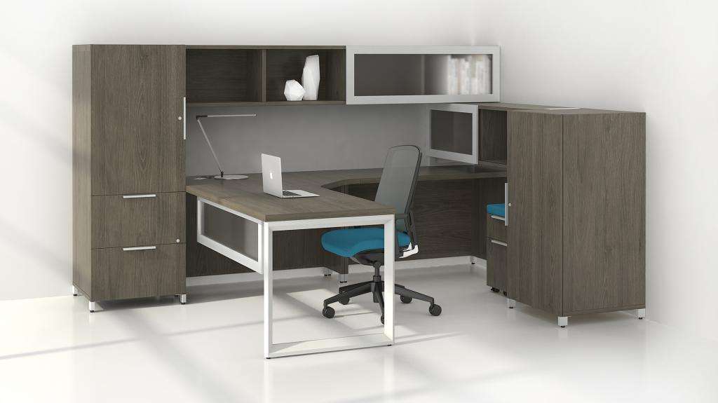 40780.jpg Groupe Lacasse Quad Series Desking image 1